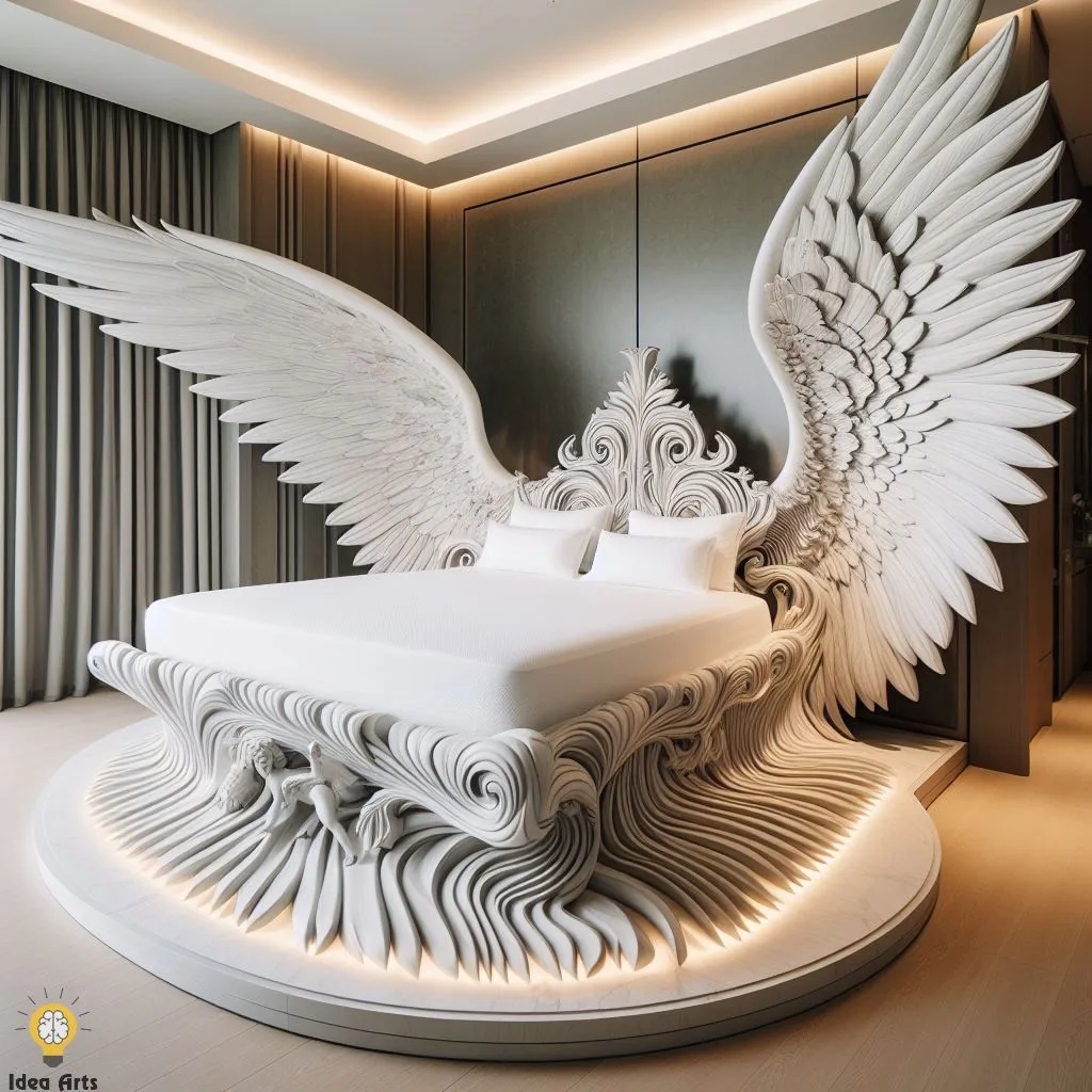 Angel Wings Shaped Bed Design: A Guide to History, Symbolism, and Luxury