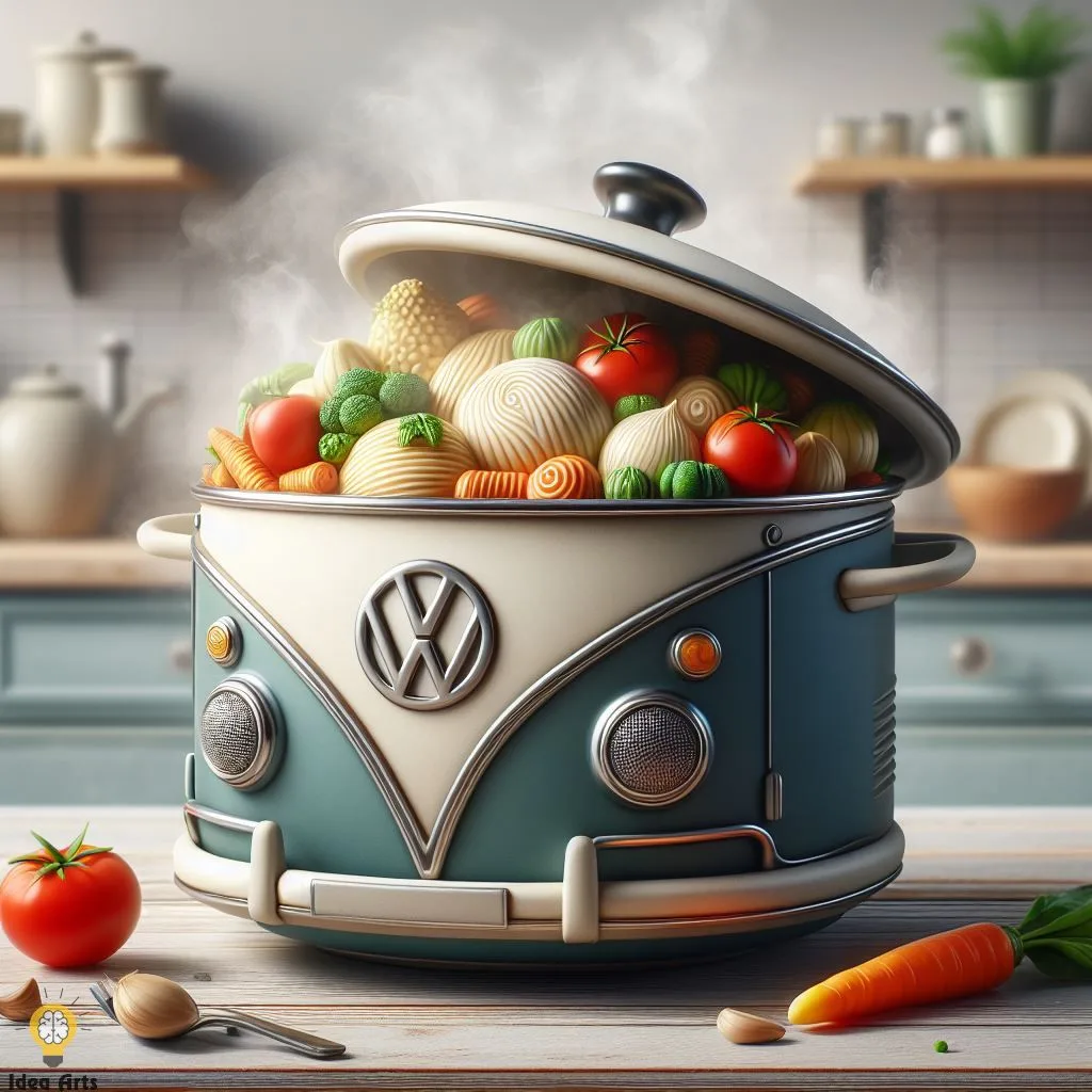 These Volkswagen Bus Slow Cookers Will Transport Your Kitchen to Retro Paradise