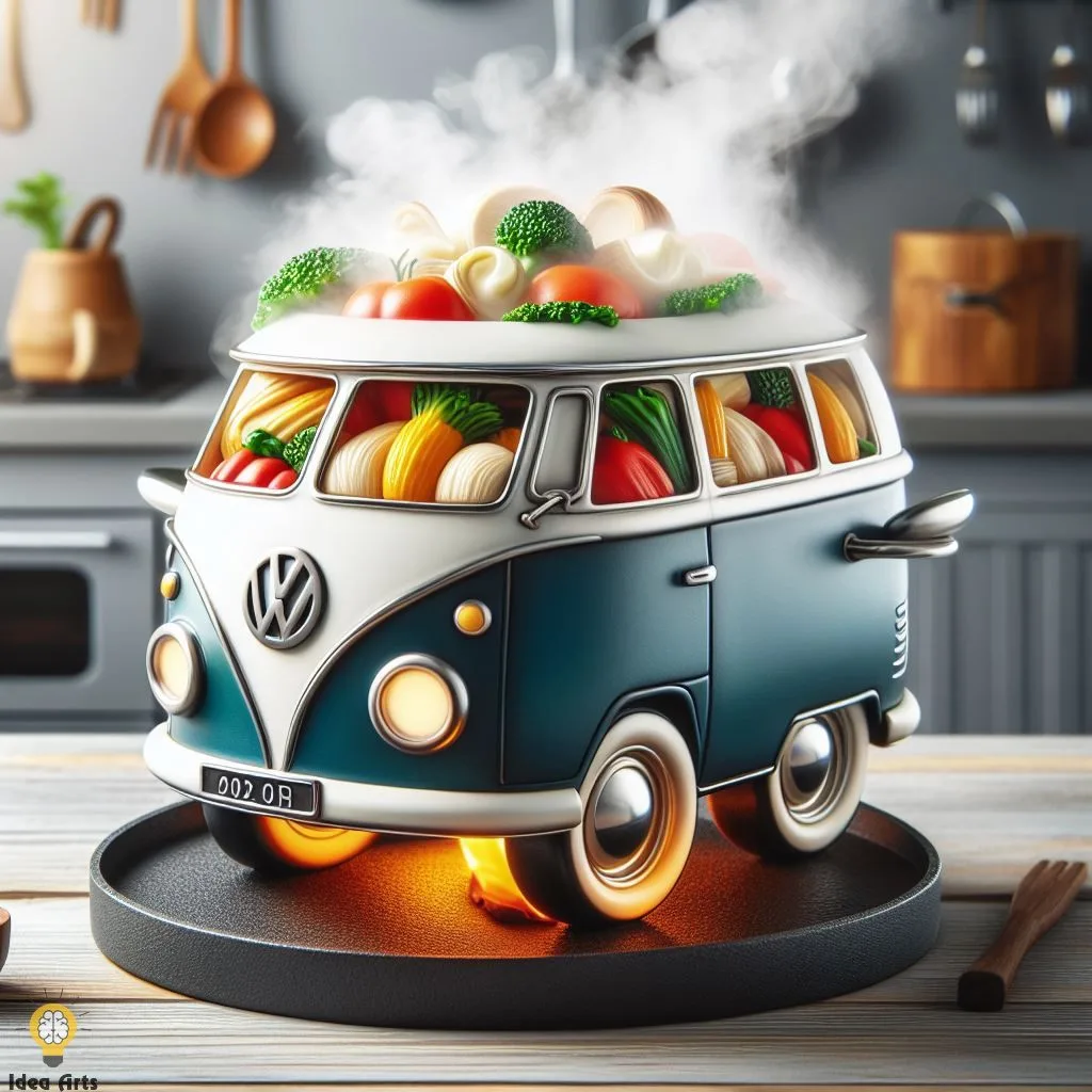 These Volkswagen Bus Slow Cookers Will Transport Your Kitchen to Retro Paradise