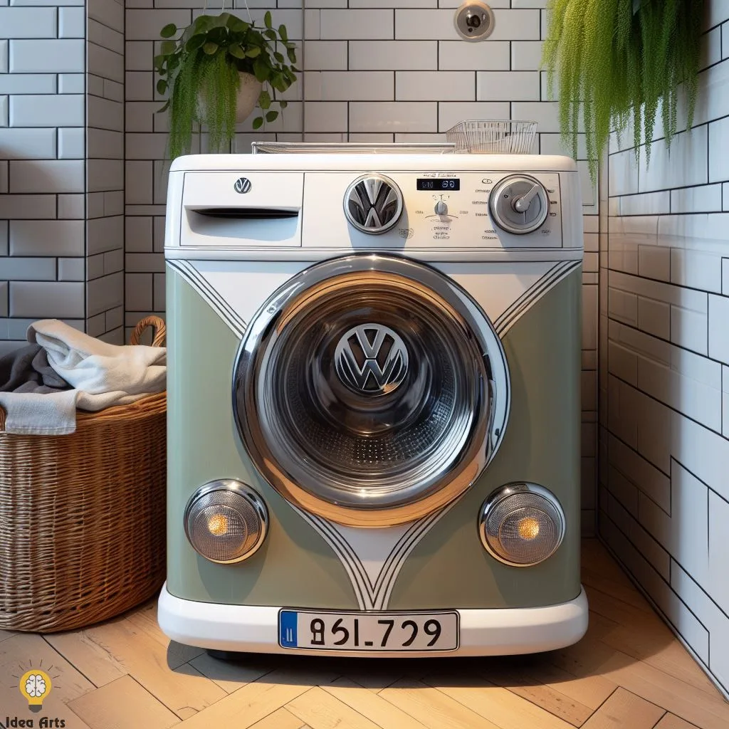 My Volkswagen-Inspired Washing Machine: Merging Nostalgia with Innovation
