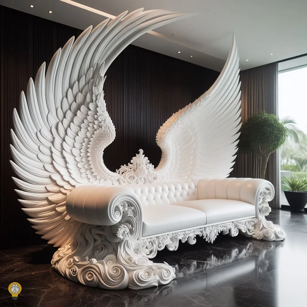 Angel Wings Shaped Sofa Design: Tracing the Evolution, Drawing Inspiration, and Offering Care Tips