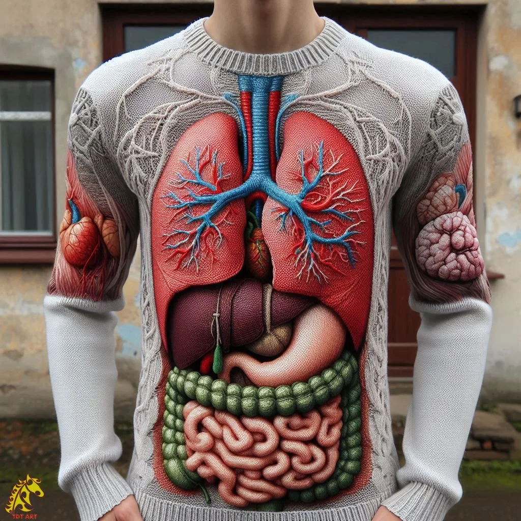 Anatomy Sweater: Perfect for Science Lovers and Enthusiasts