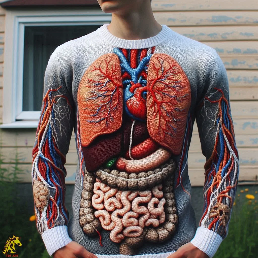 Anatomy Sweater: Perfect for Science Lovers and Enthusiasts