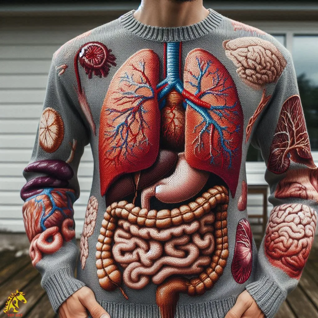 Anatomy Sweater: Perfect for Science Lovers and Enthusiasts