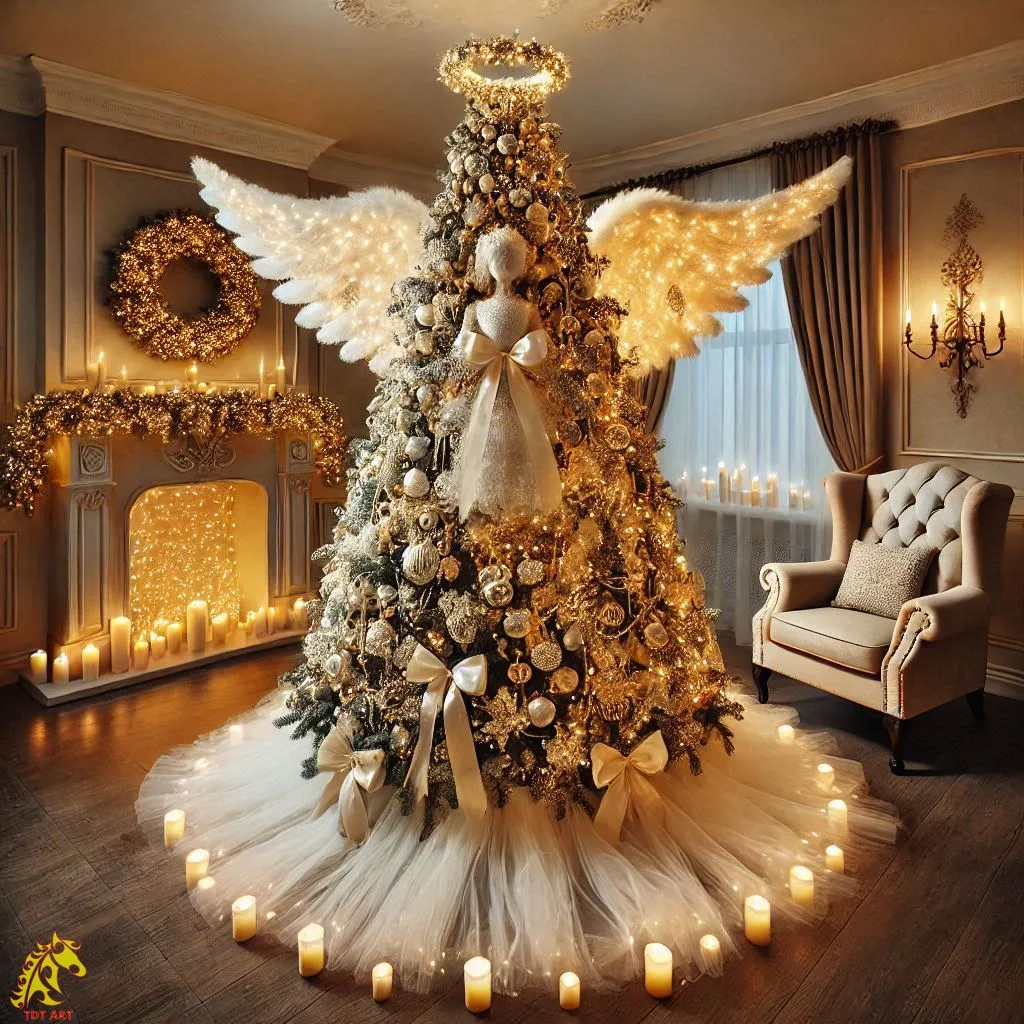 Angel Christmas Tree Ideas Design: Elevate Your Holiday Decor