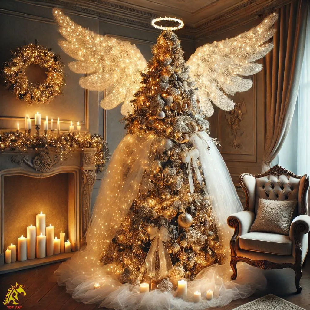 Angel Christmas Tree Ideas Design: Elevate Your Holiday Decor