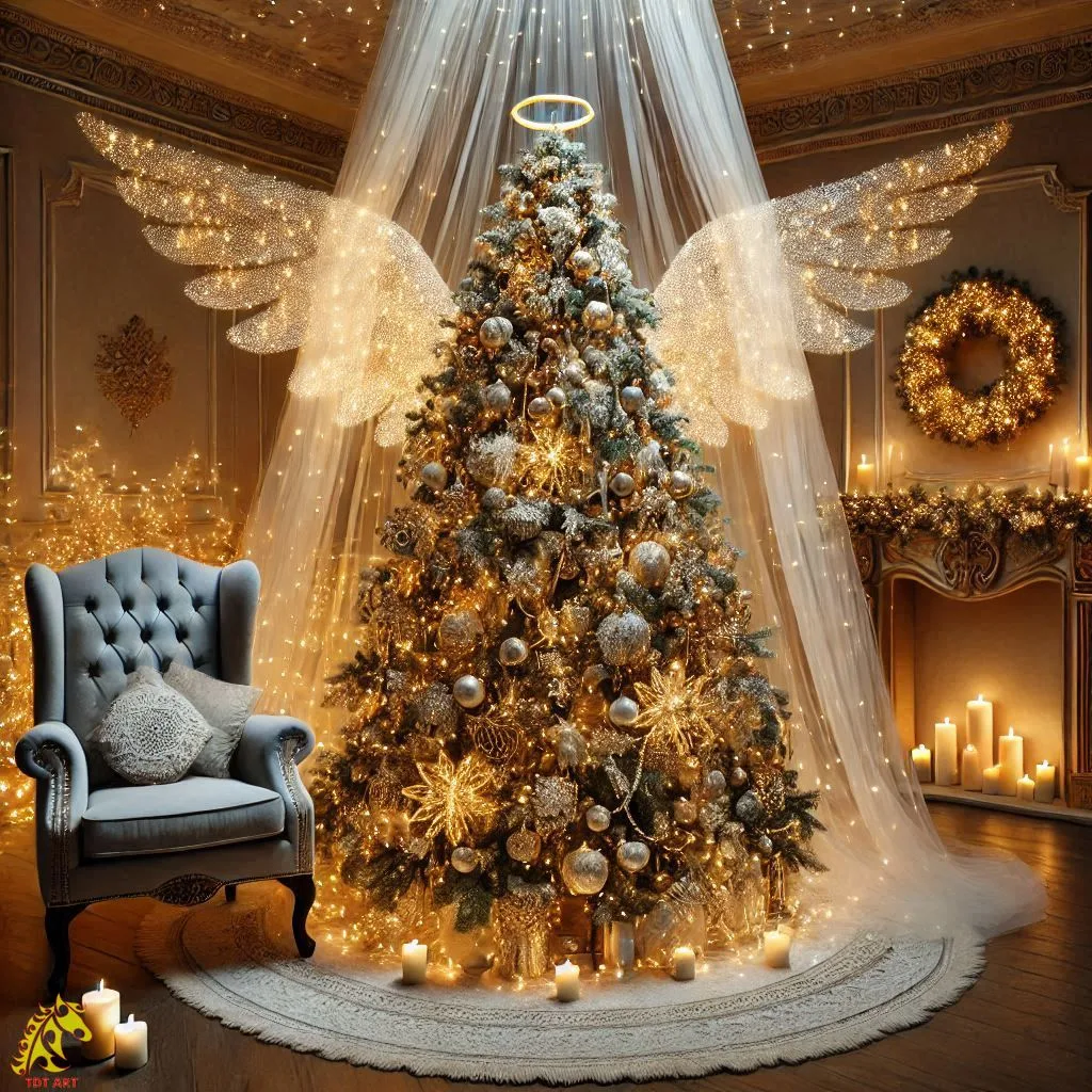 Angel Christmas Tree Ideas Design: Elevate Your Holiday Decor