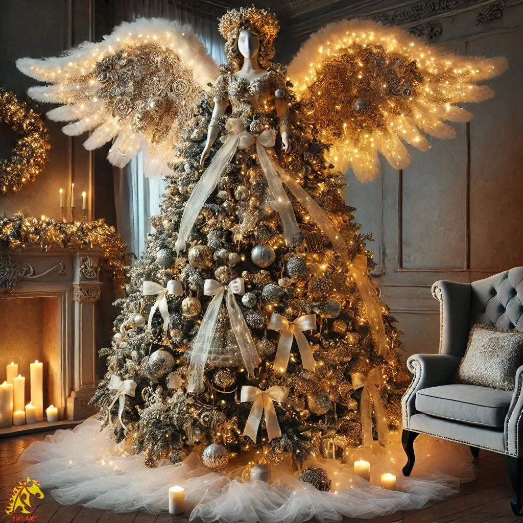 Angel Christmas Tree Ideas Design: Elevate Your Holiday Decor