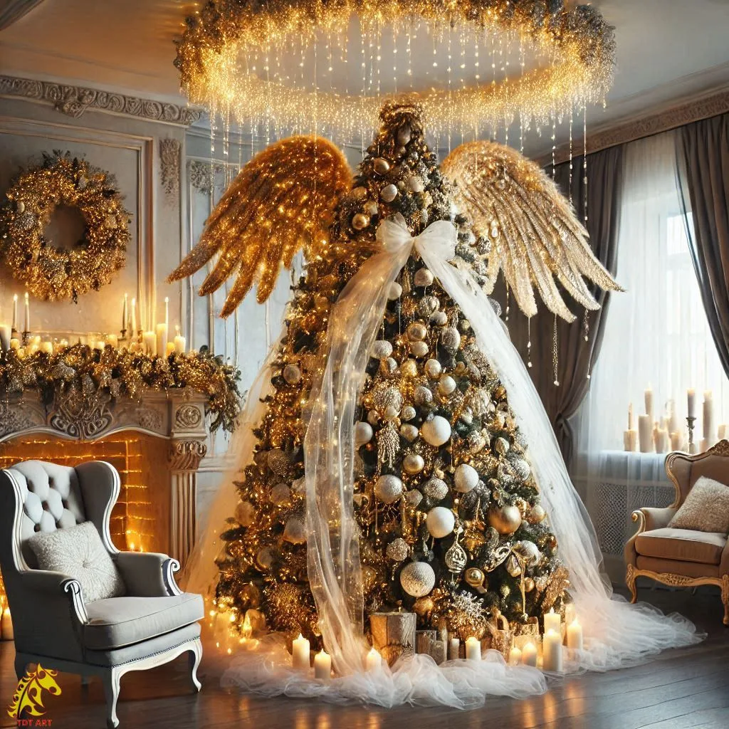 Angel Christmas Tree Ideas Design: Elevate Your Holiday Decor