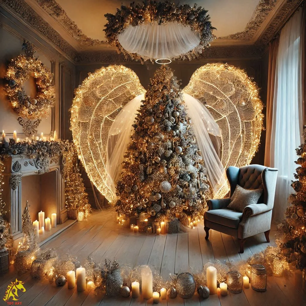 Angel Christmas Tree Ideas Design: Elevate Your Holiday Decor