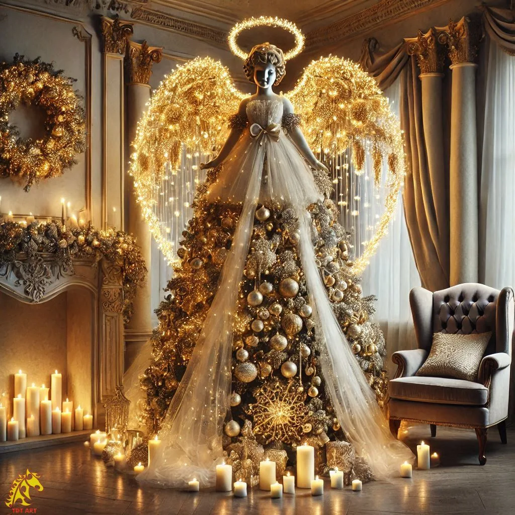 Angel Christmas Tree Ideas Design: Elevate Your Holiday Decor