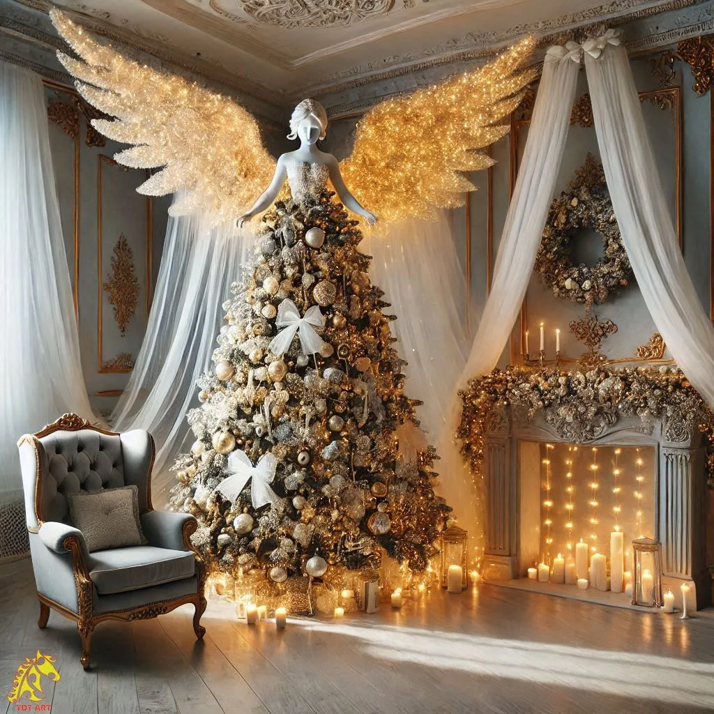 Angel Christmas Tree Ideas Design: Elevate Your Holiday Decor