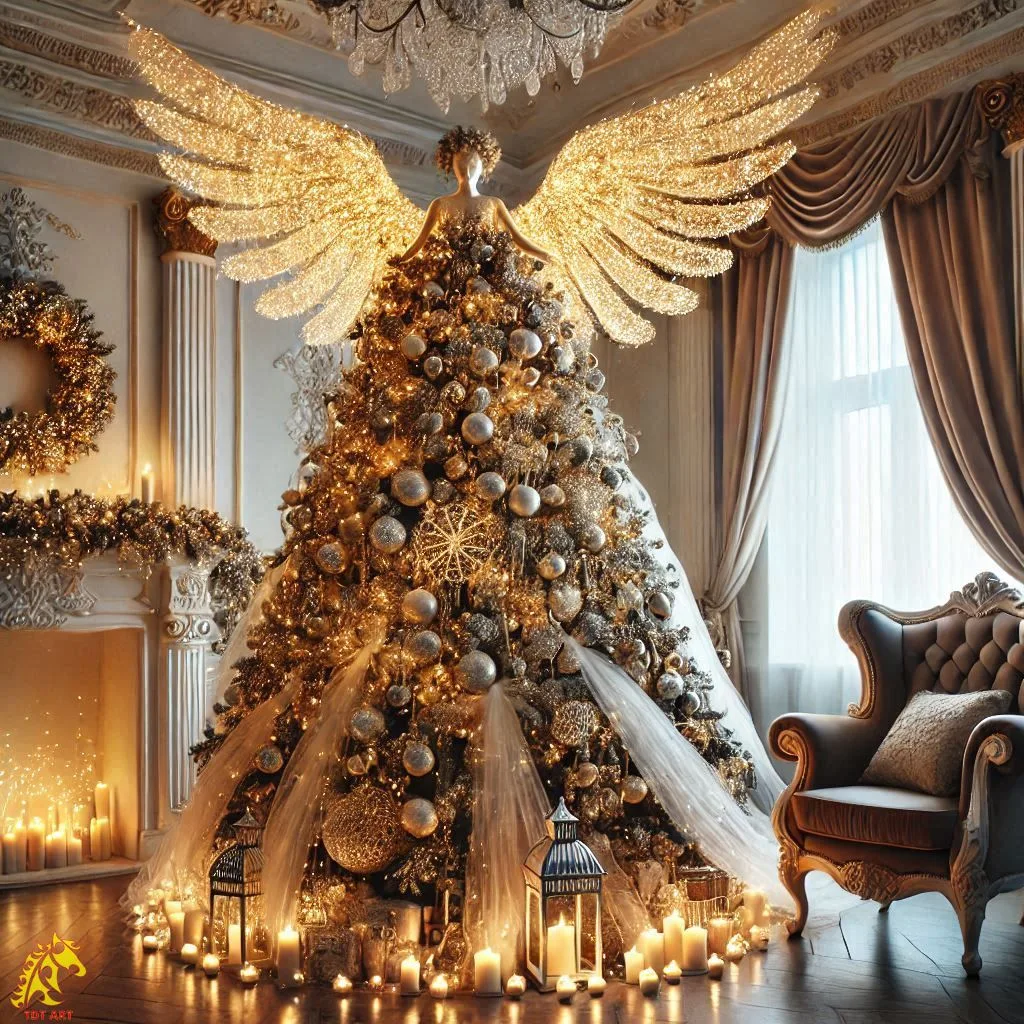 Angel Christmas Tree Ideas Design: Elevate Your Holiday Decor