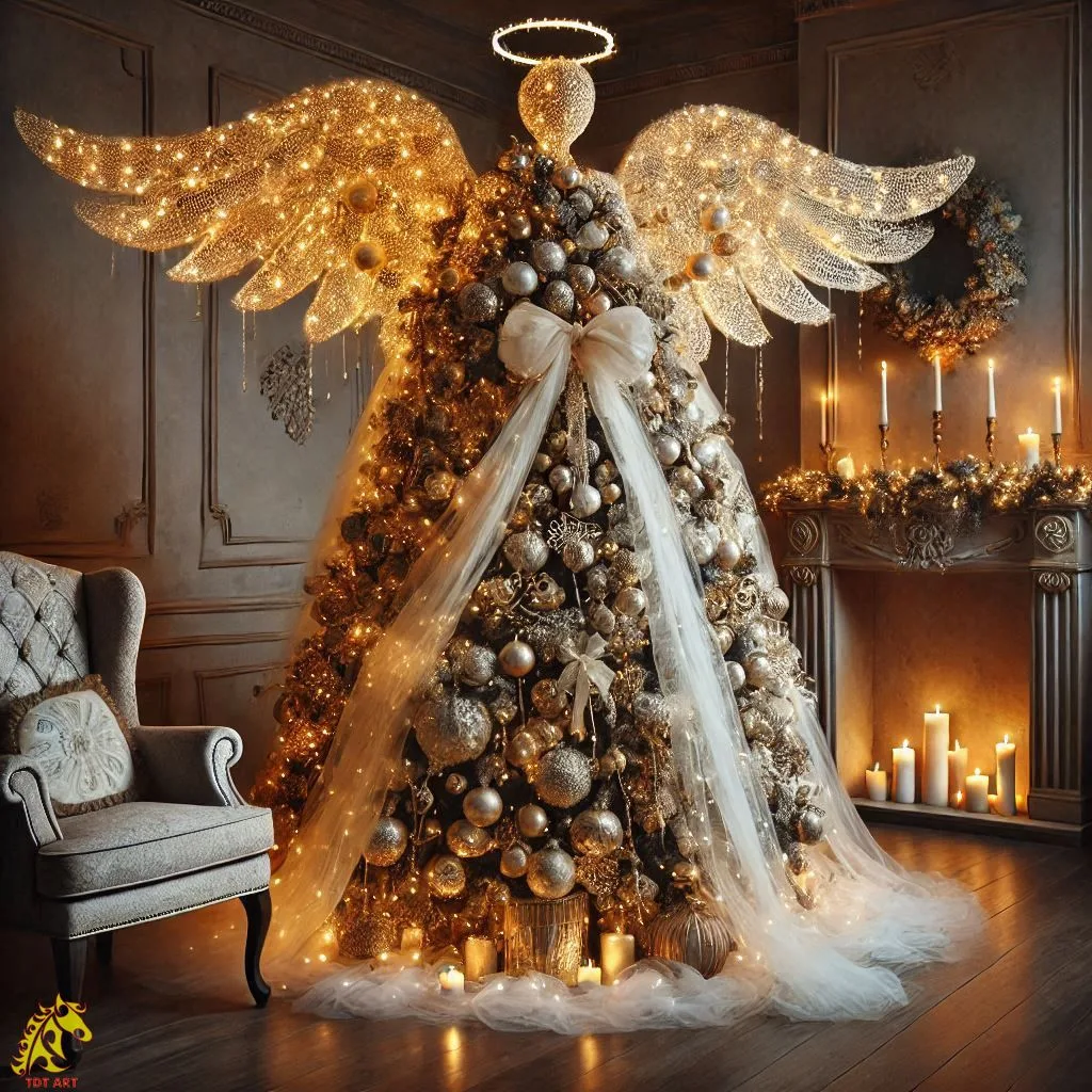 Angel Christmas Tree Ideas Design: Elevate Your Holiday Decor