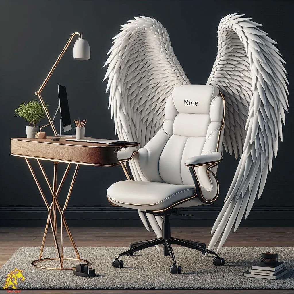 Angel Wings Shaped Home Office Chair Design: A Perfect Blend of Comfort and Style