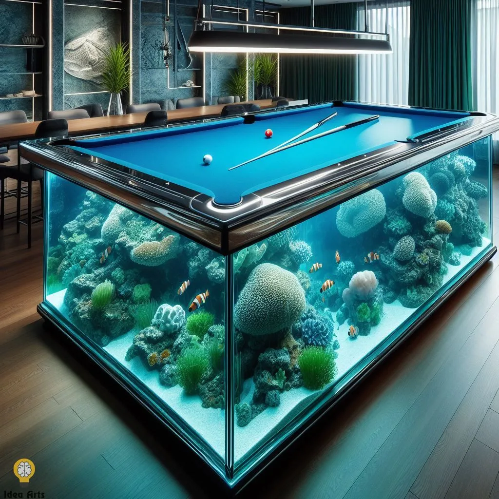 Designing the Ultimate Aquarium Inspired Pool Table: An Underwater Muse