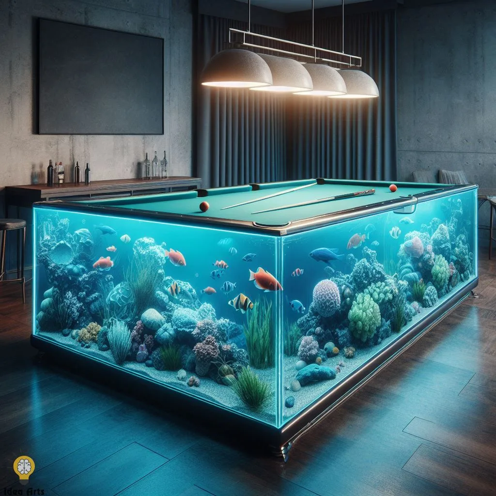 Designing the Ultimate Aquarium Inspired Pool Table: An Underwater Muse