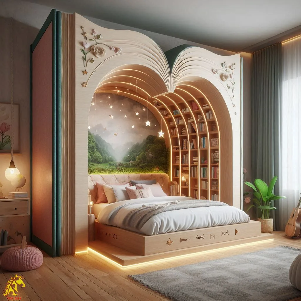 Book Shaped Bed Design: Transform Your Space