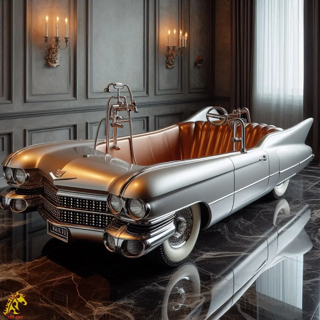 Cadillac Car Shaped Bathtub: Elevate Luxury in Modern Bathrooms