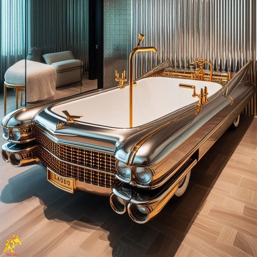 Cadillac Car Shaped Bathtub: Elevate Luxury in Modern Bathrooms