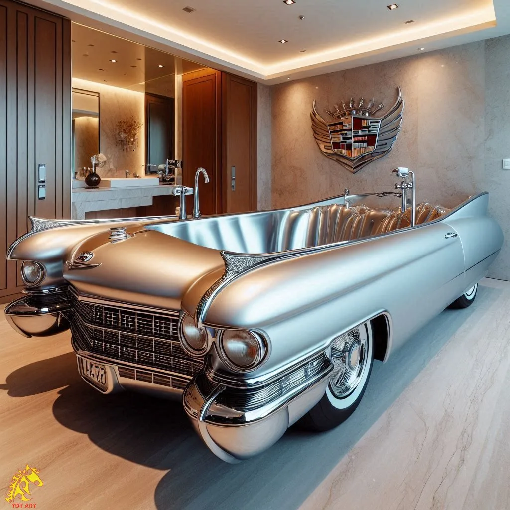 Cadillac Car Shaped Bathtub: Elevate Luxury in Modern Bathrooms