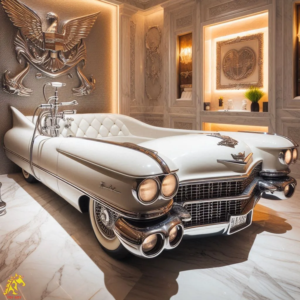 Cadillac Car Shaped Bathtub: Elevate Luxury in Modern Bathrooms