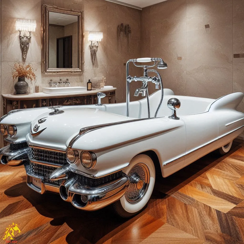 Cadillac Car Shaped Bathtub: Elevate Luxury in Modern Bathrooms