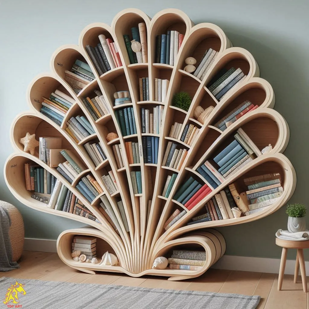 Clam Shell Bookshelf Design: A Stylish and Functional Addition to Your Space