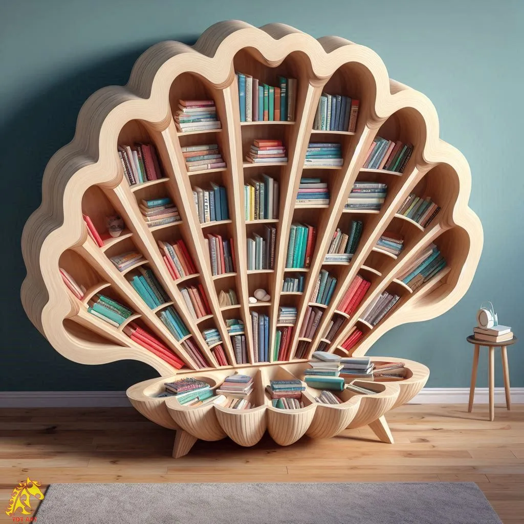 Clam Shell Bookshelf Design: A Stylish and Functional Addition to Your Space