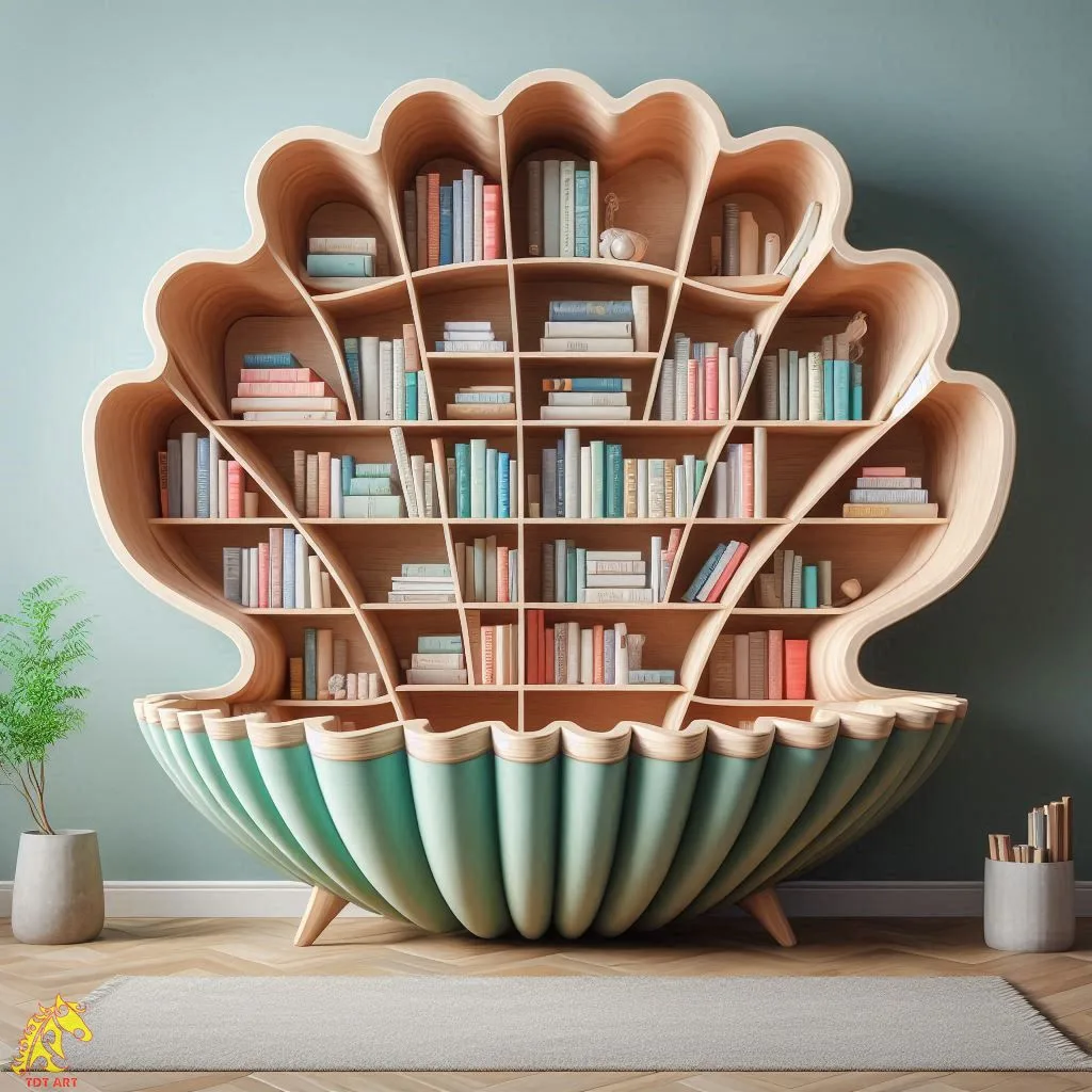 Clam Shell Bookshelf Design: A Stylish and Functional Addition to Your Space