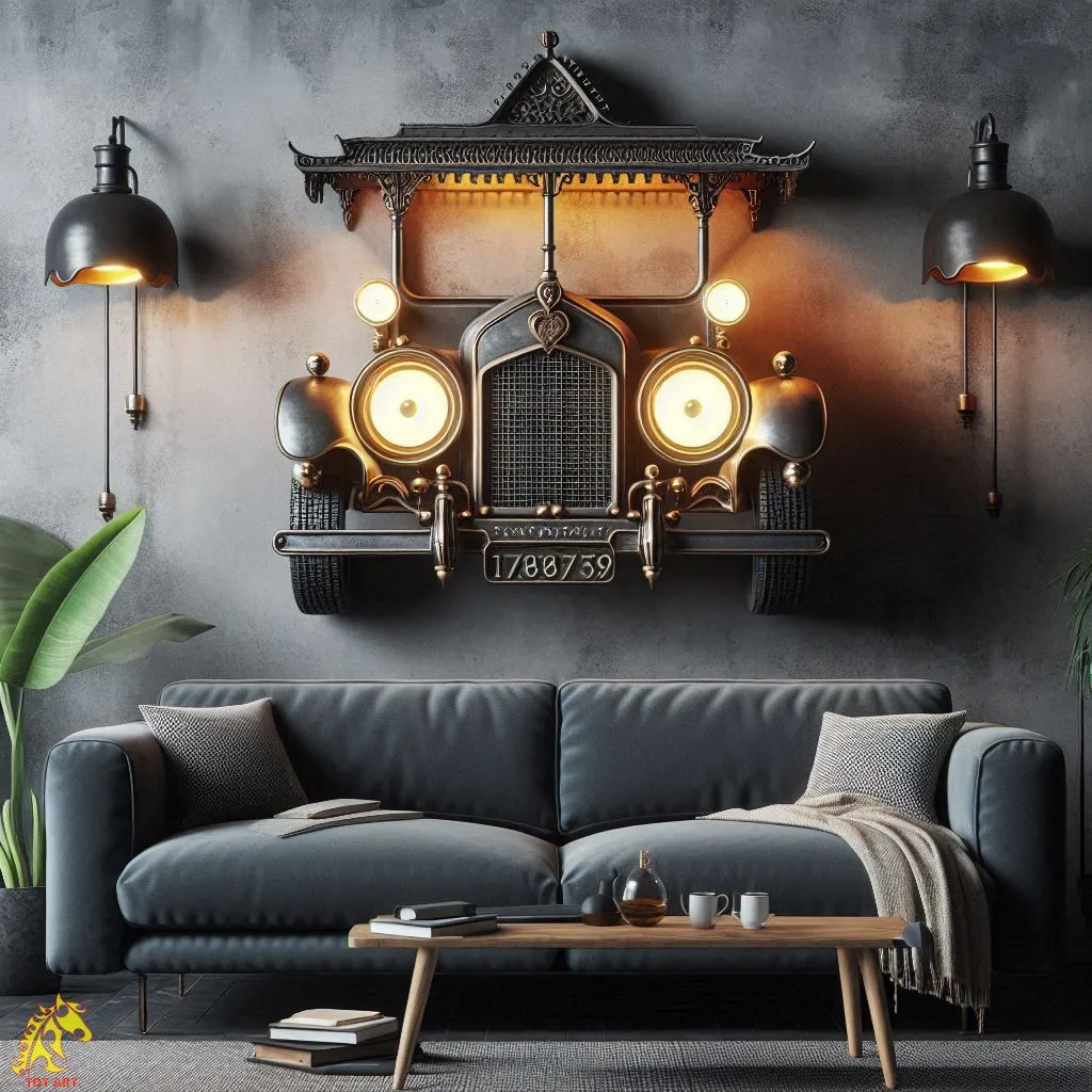 Classic Car Shaped Lamp Design: A Touch of Nostalgic Charm