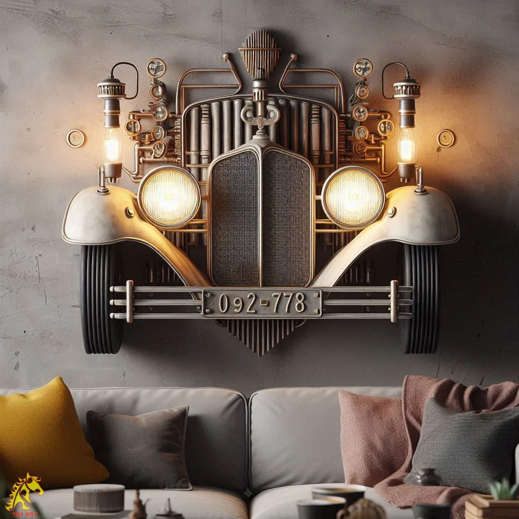 Classic Car Shaped Lamp Design: A Touch of Nostalgic Charm