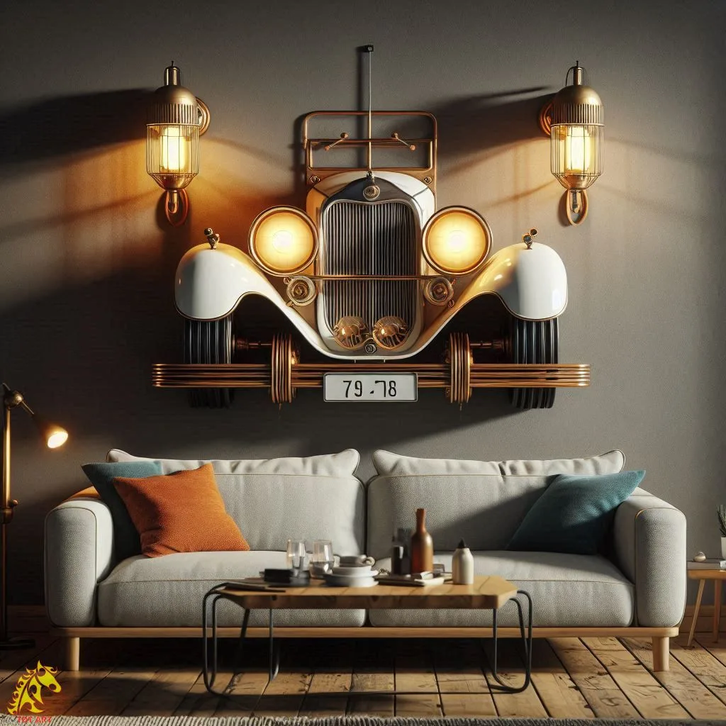 Classic Car Shaped Lamp Design: A Touch of Nostalgic Charm