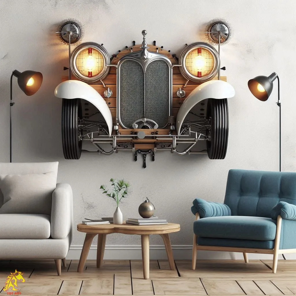 Classic Car Shaped Lamp Design: A Touch of Nostalgic Charm