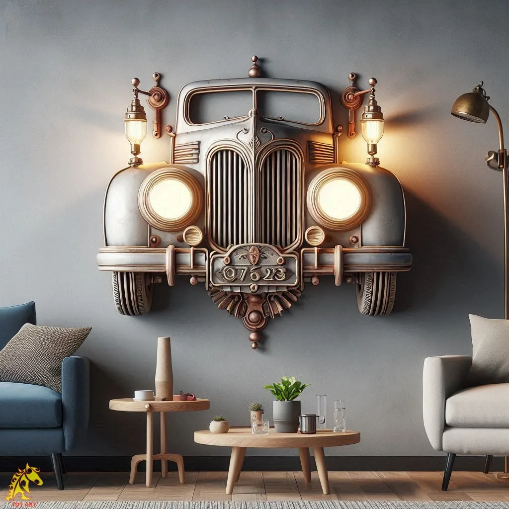 Classic Car Shaped Lamp Design: A Touch of Nostalgic Charm