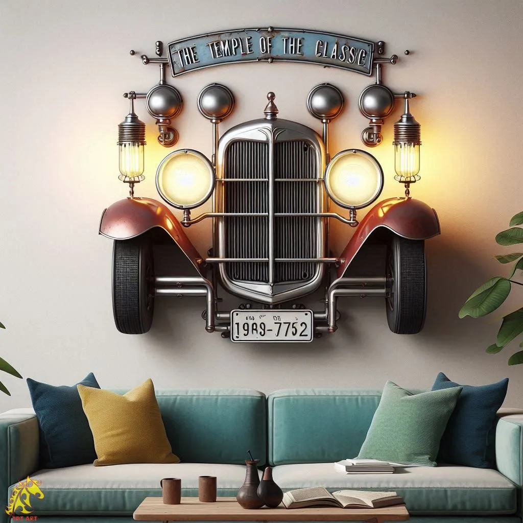 Classic Car Shaped Lamp Design: A Touch of Nostalgic Charm