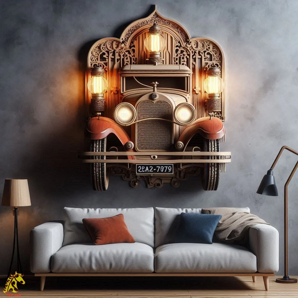 Classic Car Shaped Lamp Design: A Touch of Nostalgic Charm