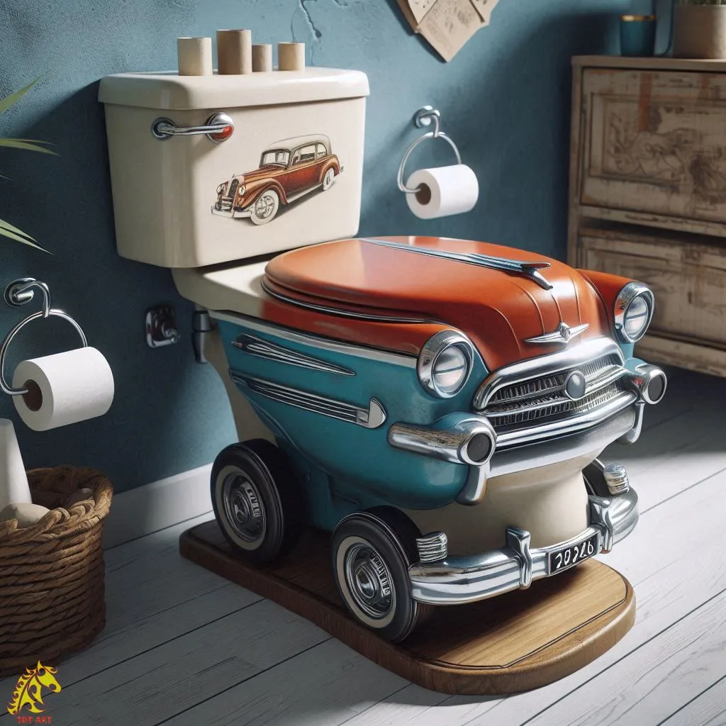 Classic Car Toilet: Transform Your Bathroom with Style!