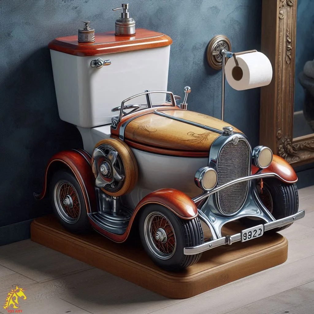 Classic Car Toilet: Transform Your Bathroom with Style!