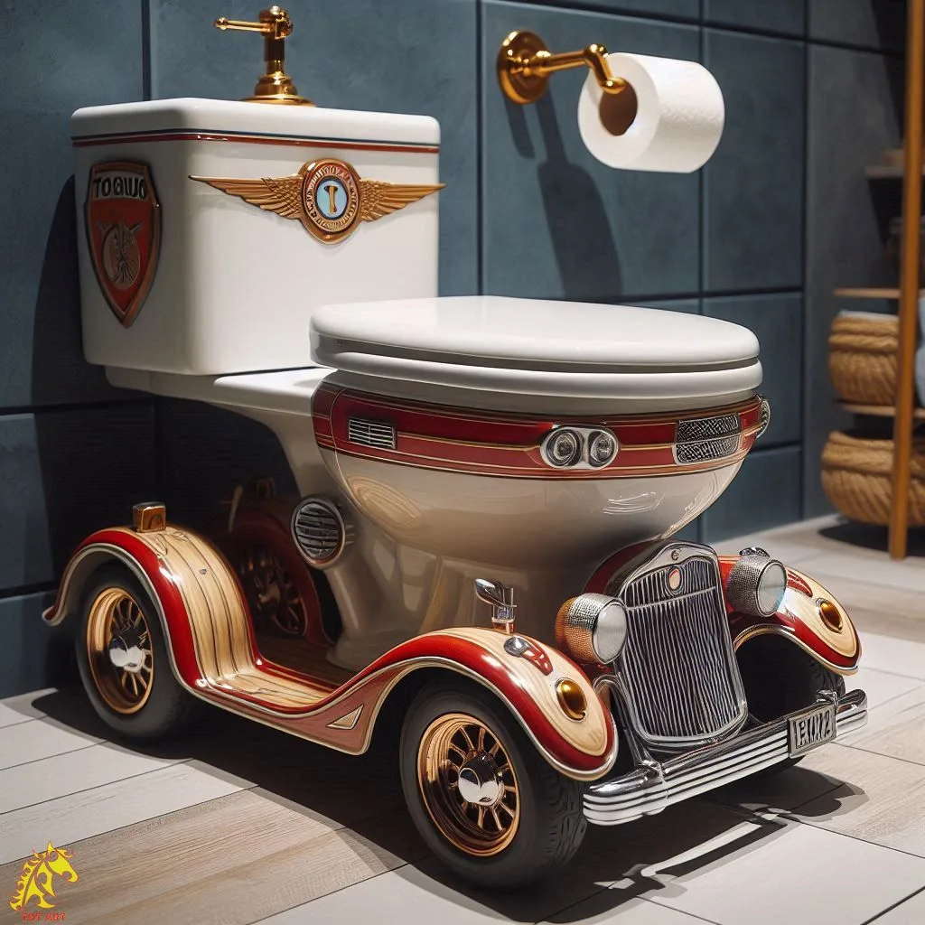 Classic Car Toilet: Transform Your Bathroom with Style!