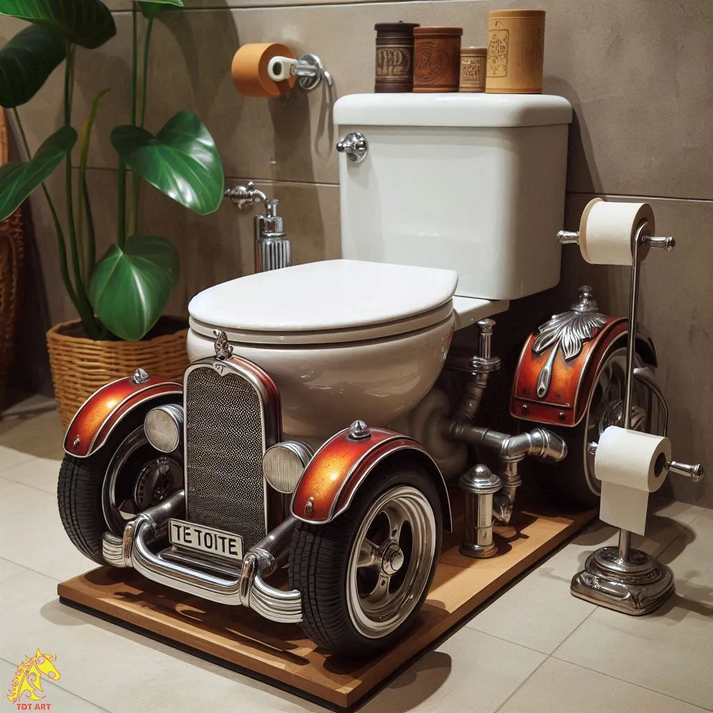 Classic Car Toilet: Transform Your Bathroom with Style!