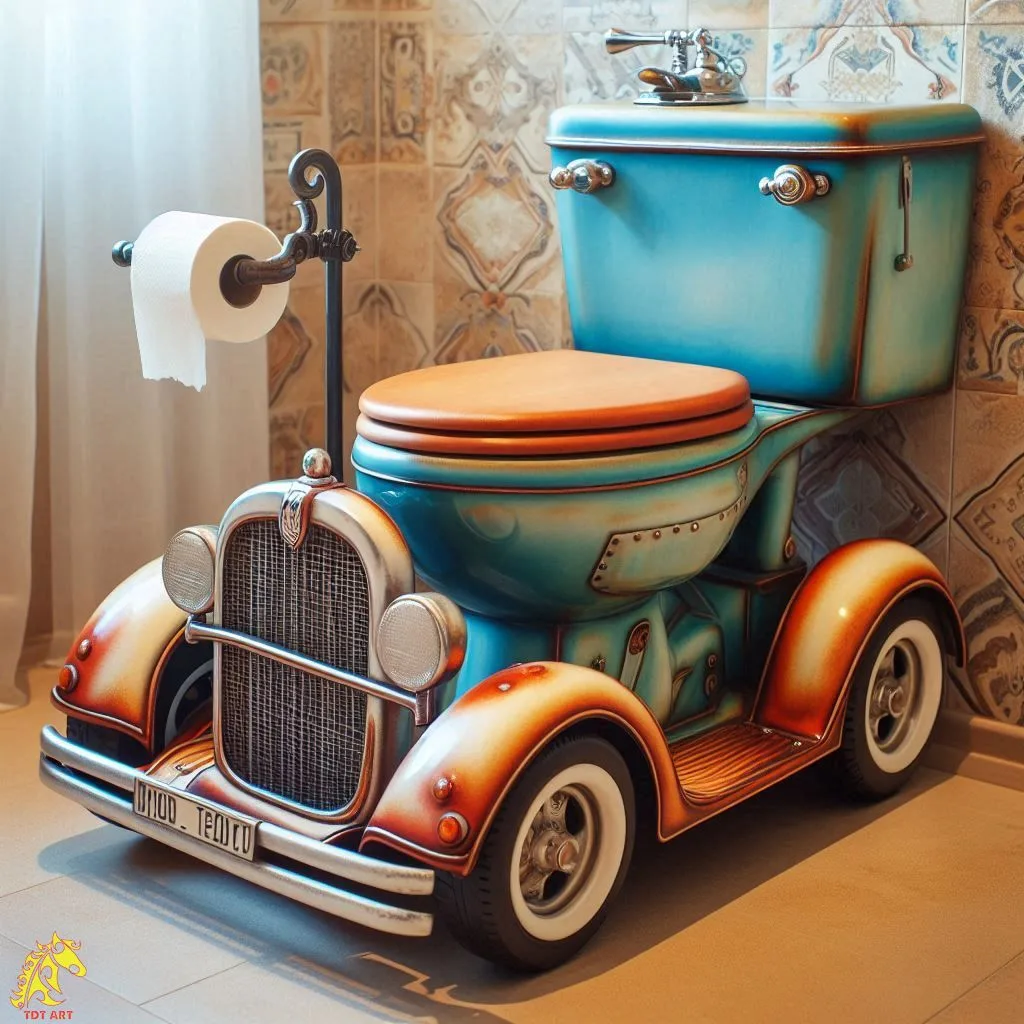 Classic Car Toilet: Transform Your Bathroom with Style!