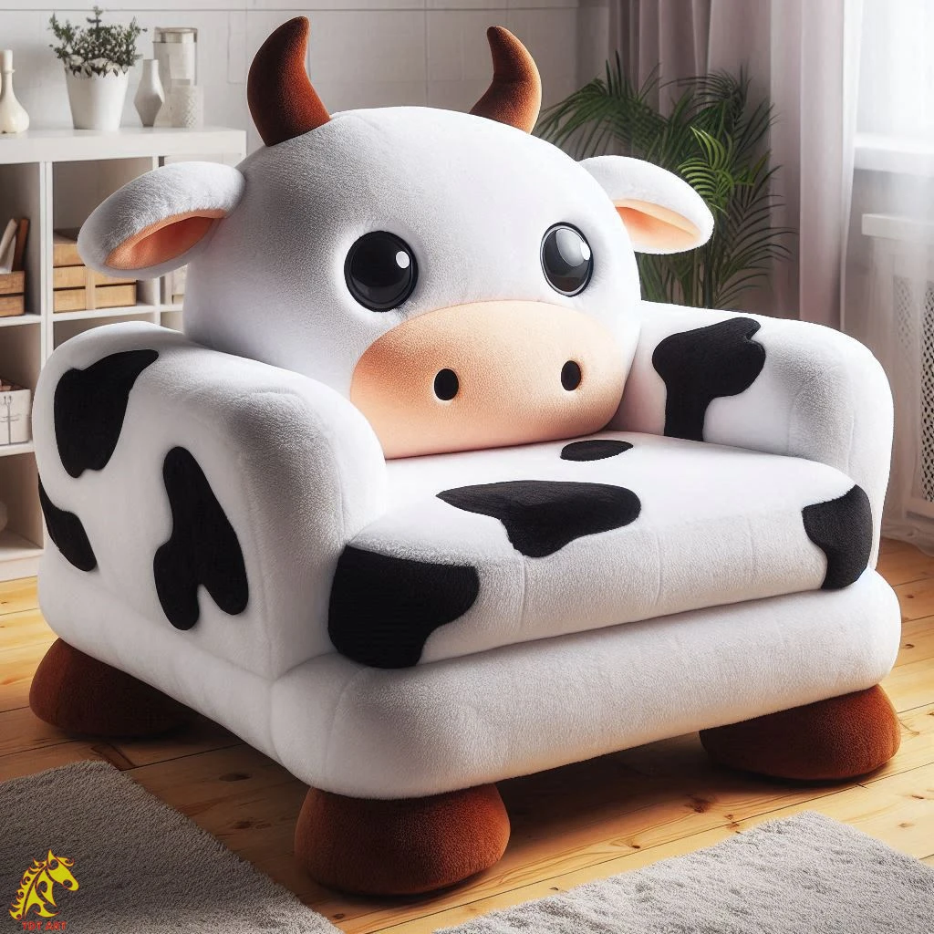 Cow Shaped Sofa Design: Whimsical Charm Unveiled