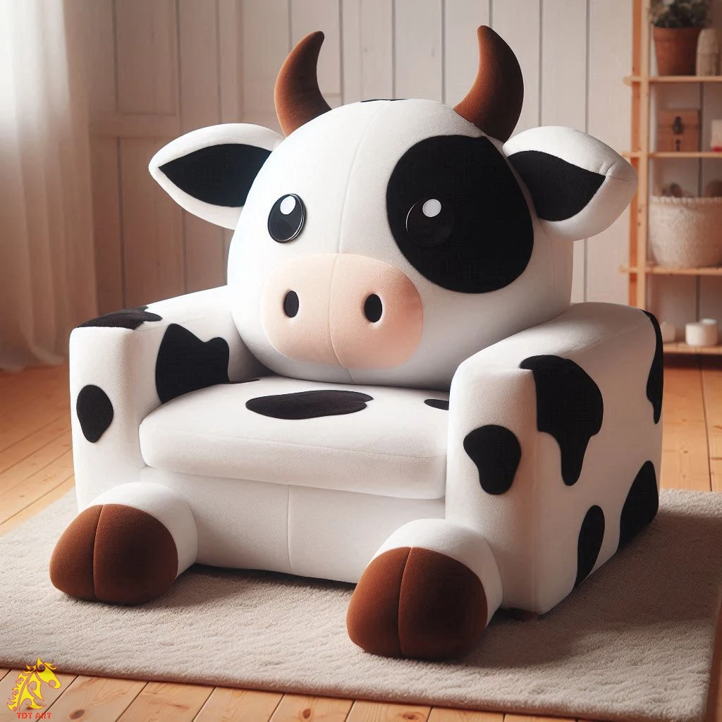 Cow Shaped Sofa Design: Whimsical Charm Unveiled