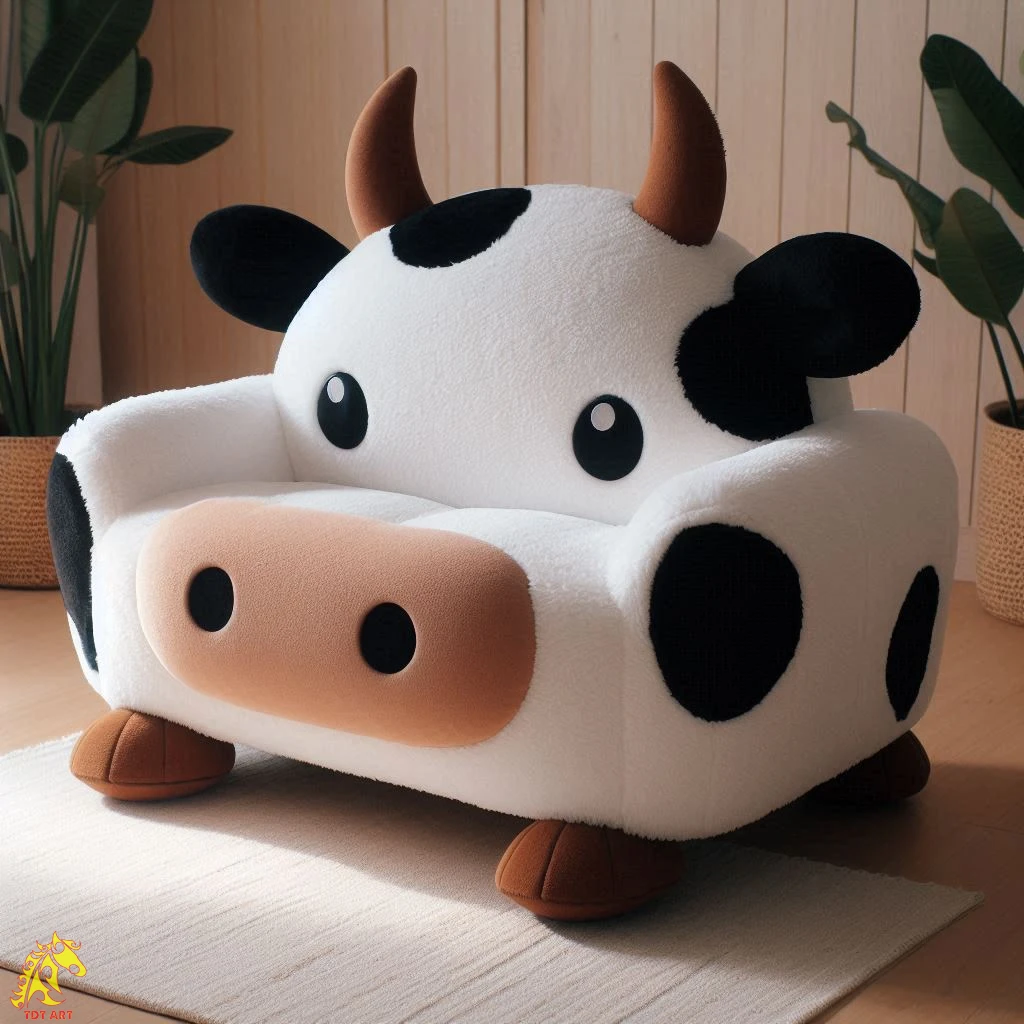 Cow Shaped Sofa Design: Whimsical Charm Unveiled