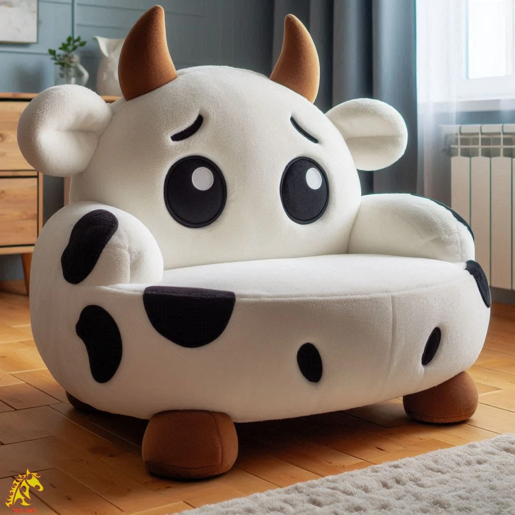 Cow Shaped Sofa Design: Whimsical Charm Unveiled