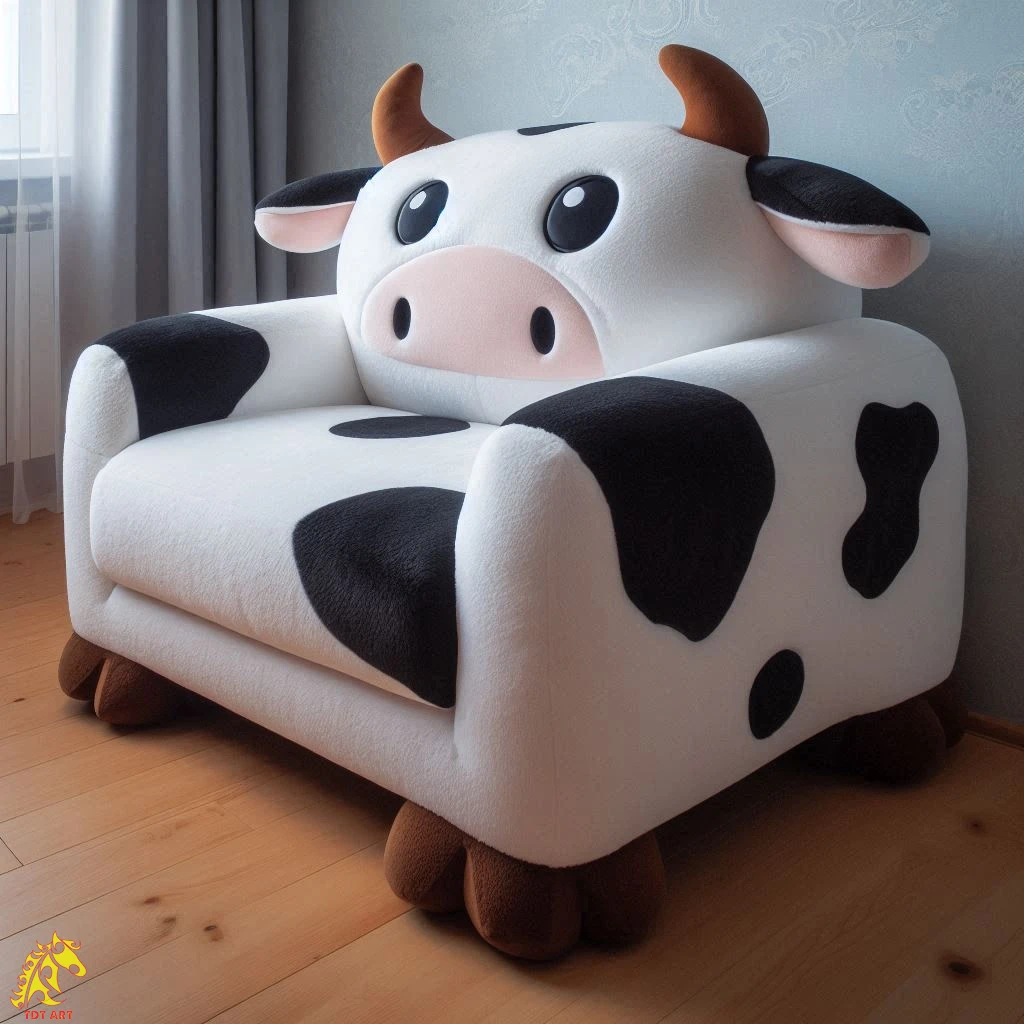 Cow Shaped Sofa Design: Whimsical Charm Unveiled