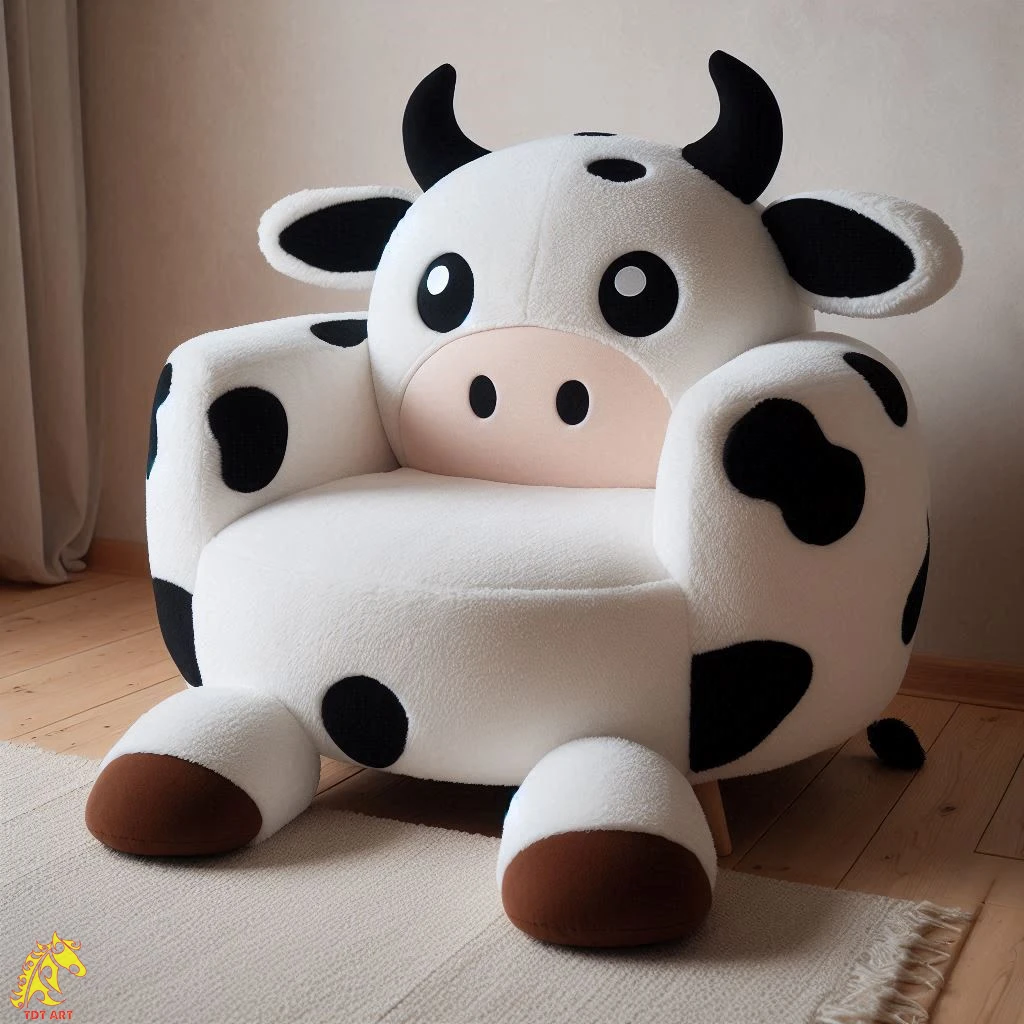 Cow Shaped Sofa Design: Whimsical Charm Unveiled