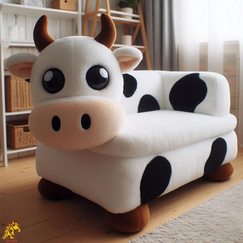 Cow Shaped Sofa Design: Whimsical Charm Unveiled