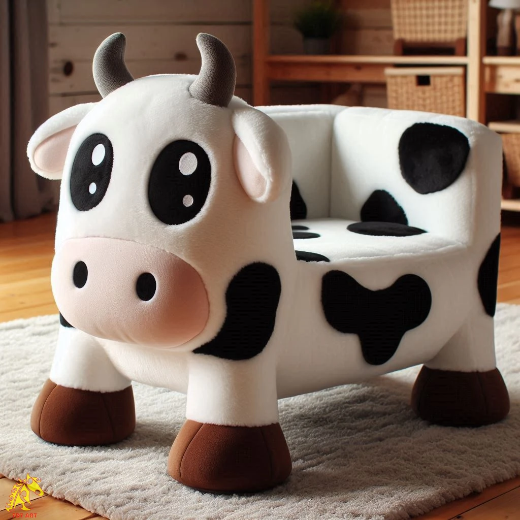 Cow Shaped Sofa Design: Whimsical Charm Unveiled